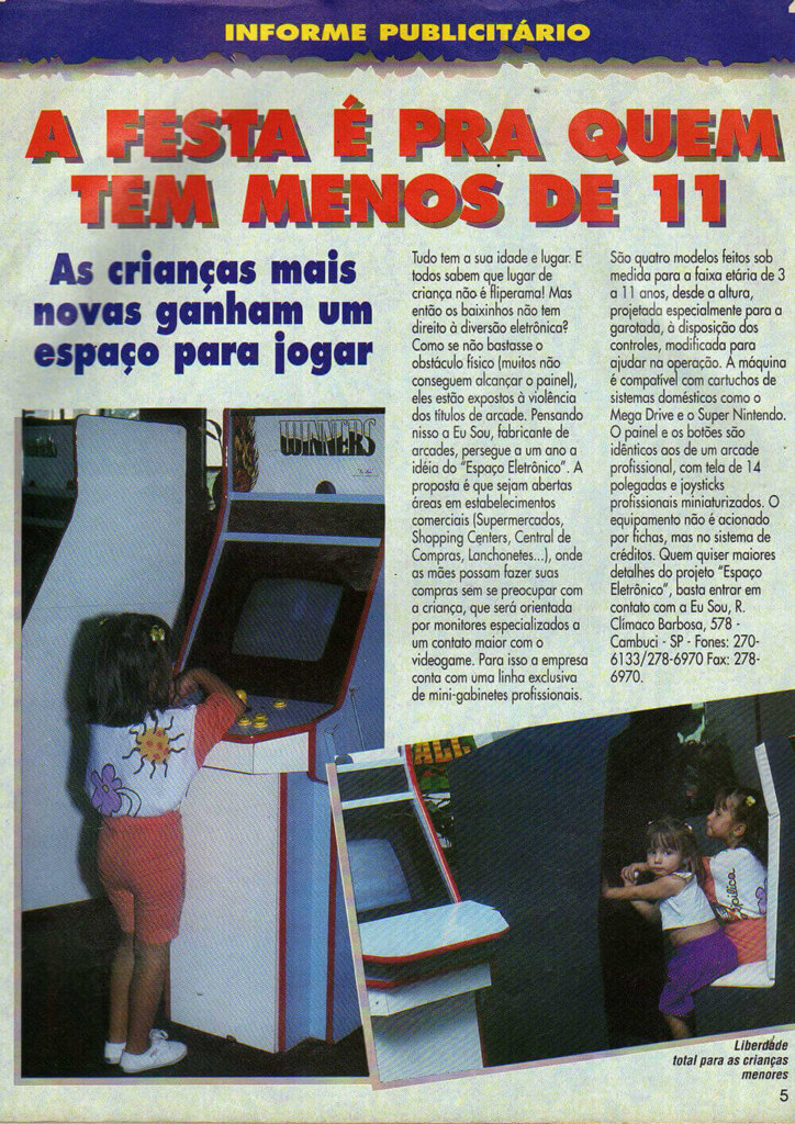 Propaganda Eu Sou - GamePower 21 - 1994