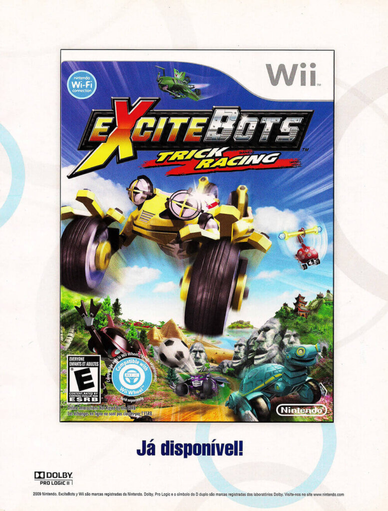 Propaganda Excitebots Trick Racing - NGamer Brasil 23 - 2009