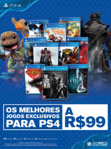 Propaganda Exclusivos PlayStation 4 - Revista PlayStation 224 - 2016
