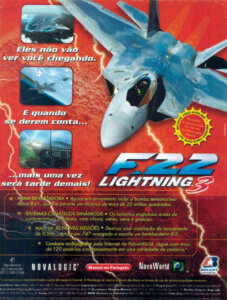Propaganda F-22 Lightning 3 - Senha PC 07 - 1999