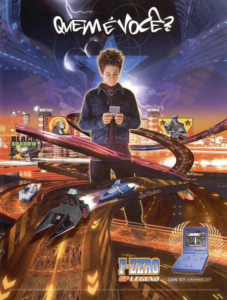 Propaganda F-Zero GP Legend - Nintendo World 73 - 2004