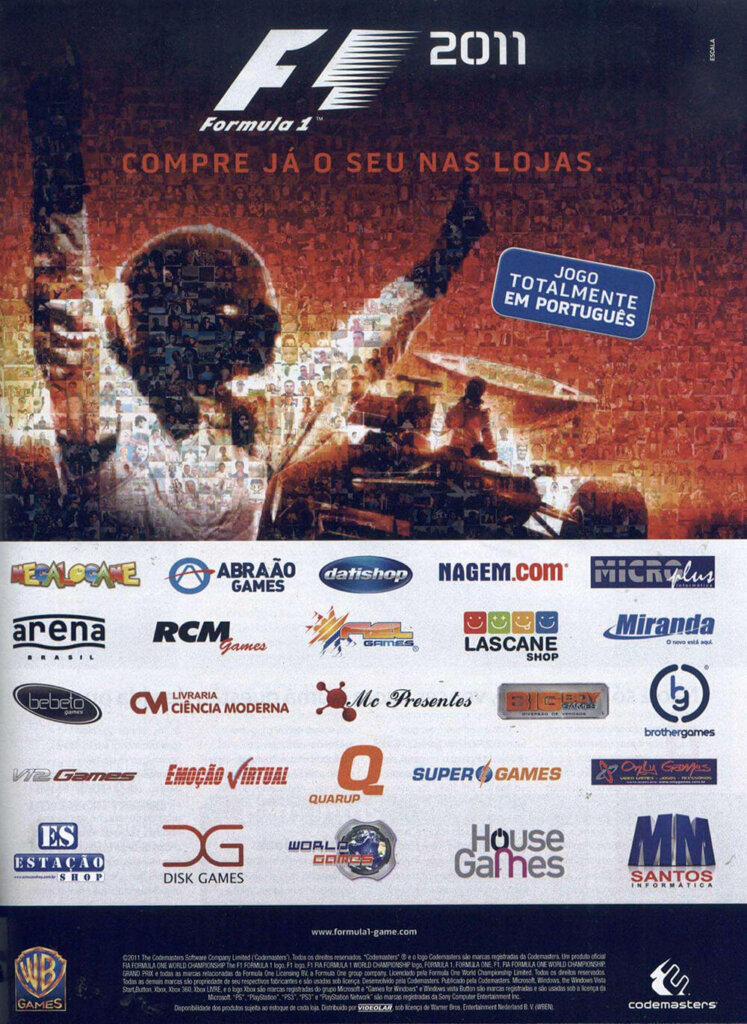 Propaganda F1 2011 - Dicas & Truques para PlayStation 2011 - 154