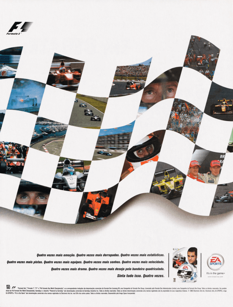 Propaganda F1 - EGM Brasil 17 - 2003