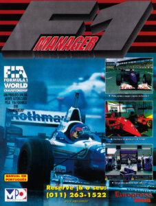 Propaganda F1 Manager - Ação Games 112 - 1997