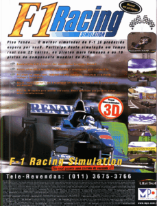 Propaganda F1 Racing Simulation - Revista do CD-Rom 37 - 1998
