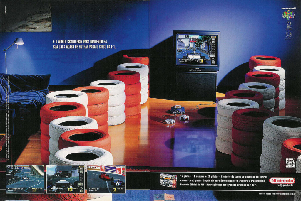 Propaganda F1 World Gran Prix - Nintendo World 01 - 1998