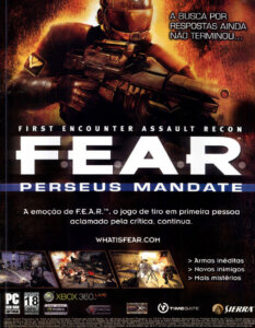 Propaganda FEAR Perseus Mandate - Game Master 35 - 2007