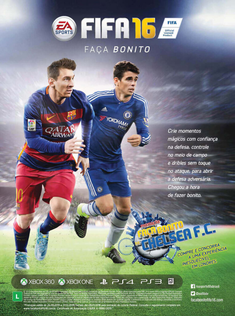 Propaganda FIFA 16 - Revista PlayStation 211 - 2015
