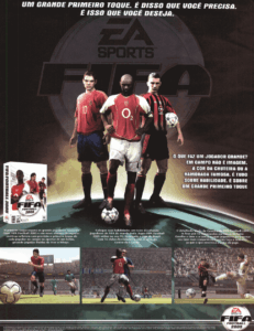 Propaganda FIFA 2005 - EGM Brasil 33 - 2004
