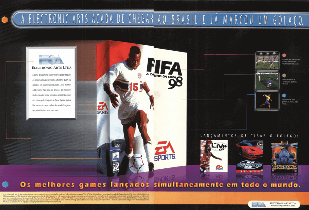Propaganda FIFA 98 - BIGMAX 14 - 1997
