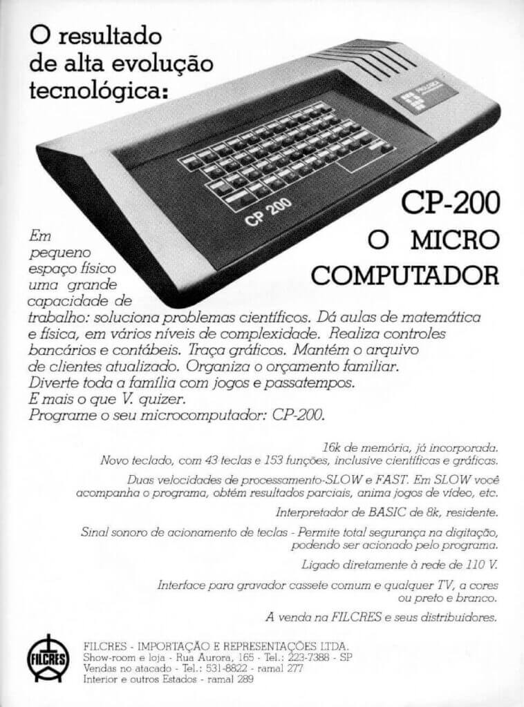 Propaganda FILCRES - Micro Sistemas 15 - 1982