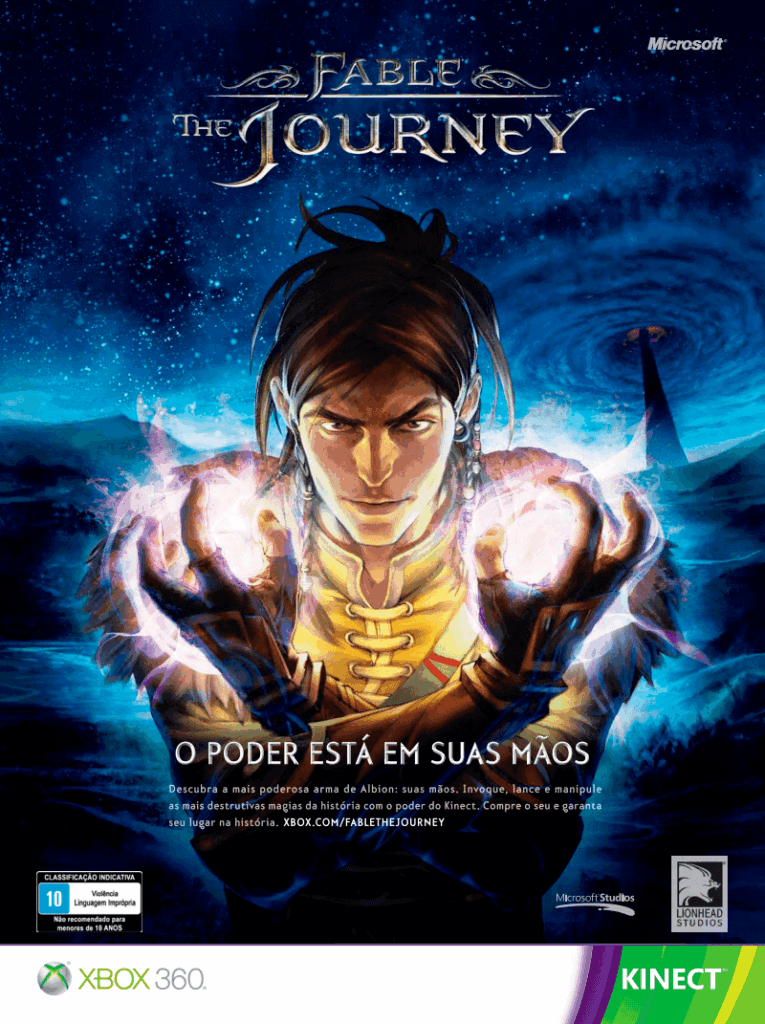 Propaganda Fable The Journey - Xbox 360 74 - 2012