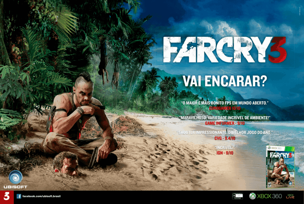 Propaganda Far Cry 3 - Xbox 360 74 - 2012