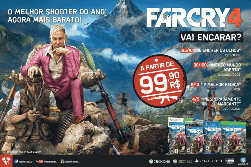 Propaganda Far Cry 4 - Revista Oficial Xbox 107 - 2015