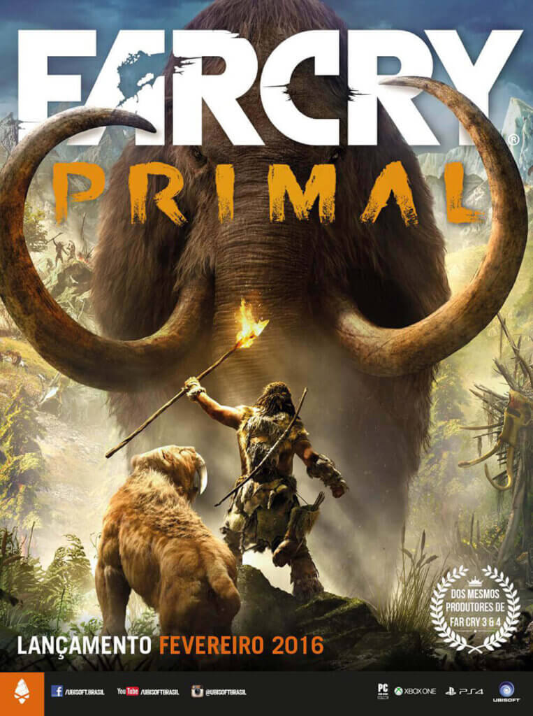 Propaganda Far Cry Primal - Revista Xbox 117 - 2016
