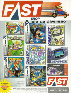 Propaganda Fast Shop - Nintendo World 40 - 2001
