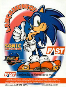 Propaganda Fast Shop - Nintendo World 44 - 2002
