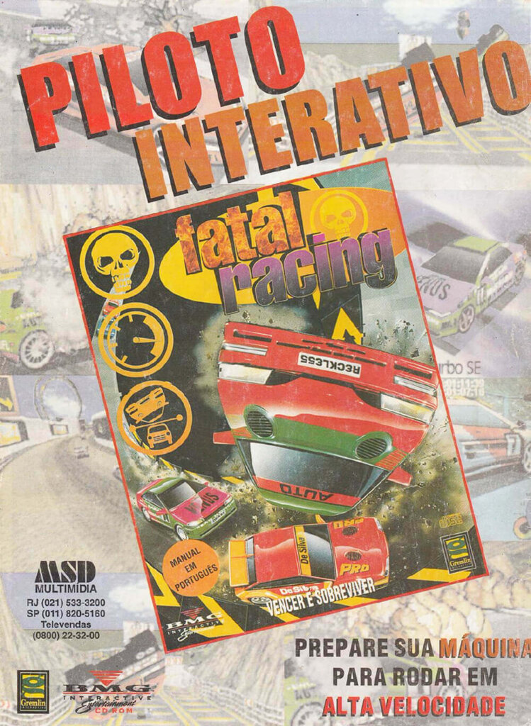 Propaganda Fatal Racing - Computer-Games 26A - 1996