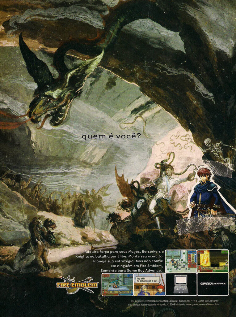 Propaganda Fire Emblem - Nintendo World 63 - 2003