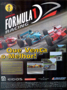 Propaganda Formula 1 Racing - Senha PC 07 - 1999