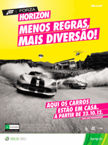 Propaganda Forza Horizon - Xbox 360 72 - 2012