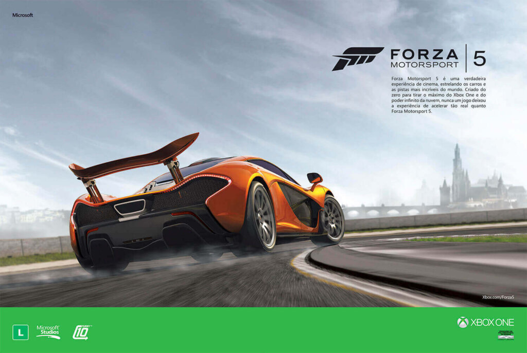 Propaganda Forza Motorsport 5 - Revista Oficial Xbox 87 - 2013