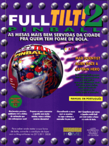 Propaganda Full Tilt Pinball 2 - Revista do CD-Rom 21 - 1997