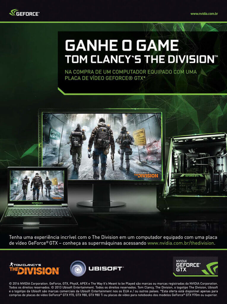 Propaganda GEFORCE GTX - Revista Xbox 118 - 2016