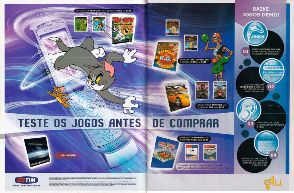 Propaganda GLU (Tim) - EGM Brasil 65 - 2007
