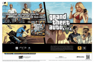 Propaganda GTA V - Revista PlayStation 180 - 2013