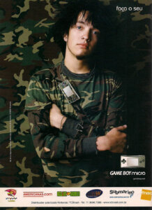 Propaganda Game Boy Micro - Nintendo World 89 - 2005