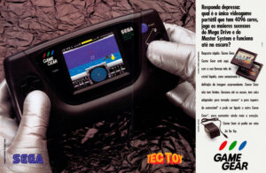 Propaganda Game Gear - Ação Games 08 - 1991