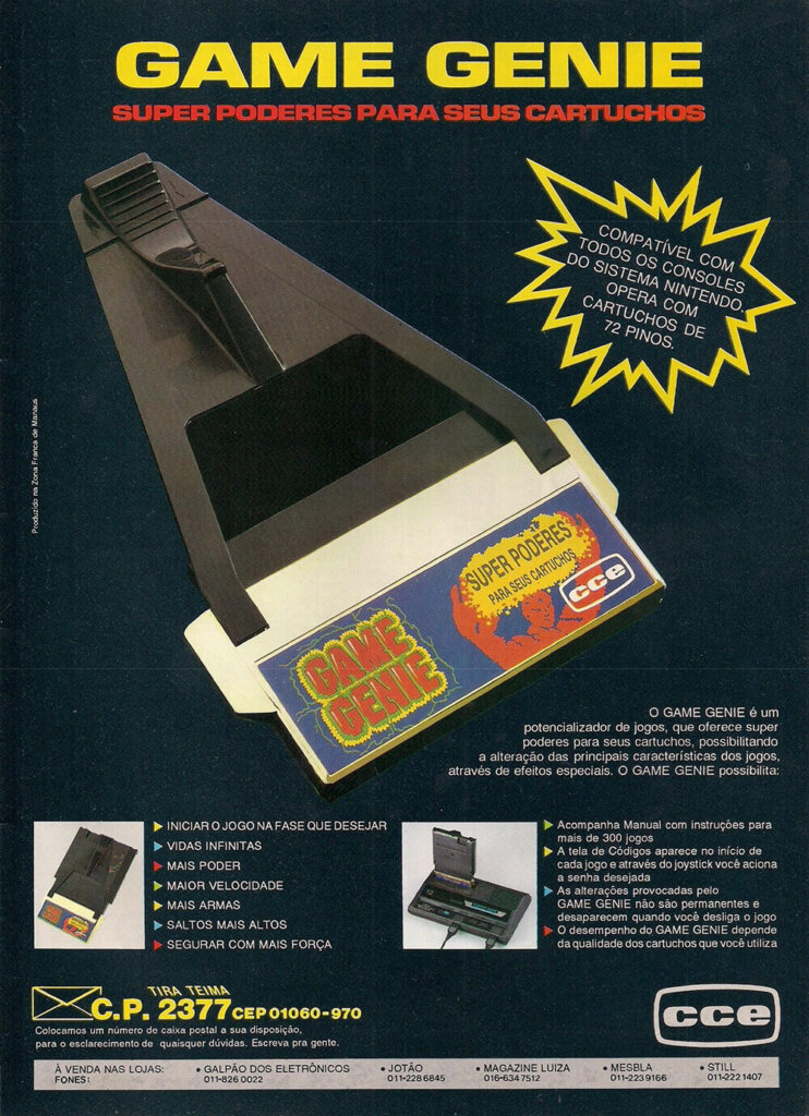 Propaganda Game Genie - VideoGame 1992