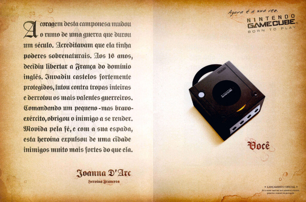 Propaganda GameCube - Nintendo World 49 - 2002