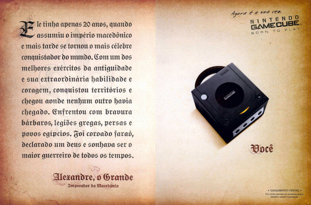 Propaganda GameCube - Nintendo World 49 - 2002