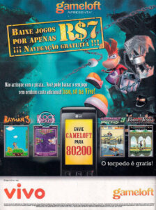 Propaganda Gameloft - EGM Brasil 88 - 2009