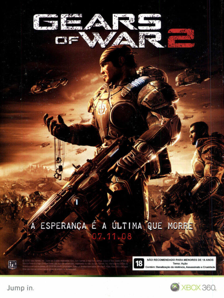 Propaganda Gears of War 2 - Game Master 47 - 2008