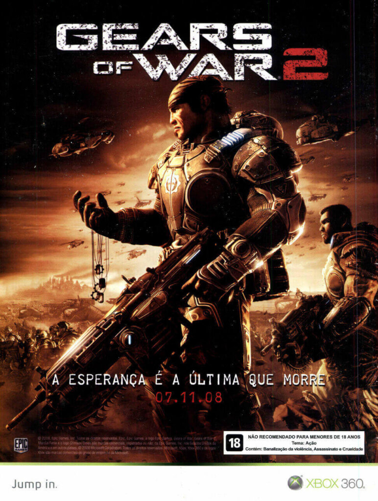 Propaganda Gears of War 2 - Game Master 47 - 2008