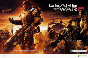 Propaganda Gears of War 2 - Revista Xbox 360 25 - 2008