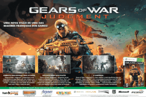 Propaganda Gears of War Judgment - Revista Oficial Xbox 81 - 2013