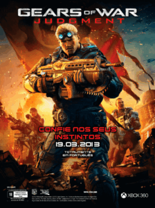 Propaganda Gears of Wars Judgment - Xbox 360 78 - 2013