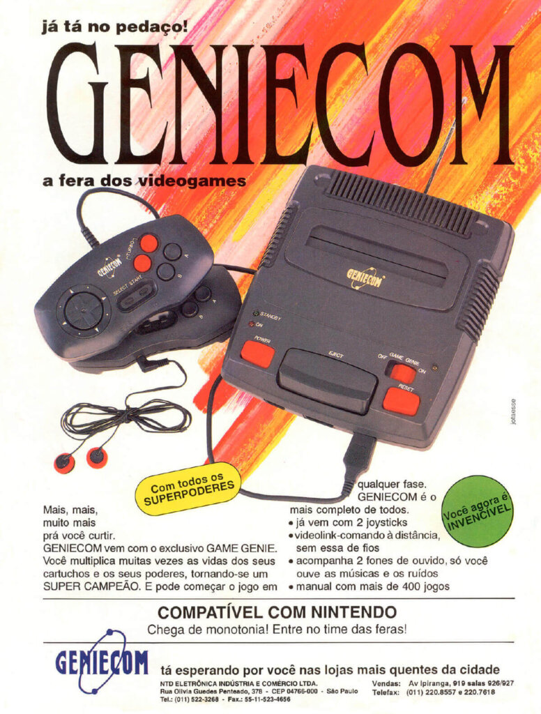 Propaganda Geniecom - GamePower 07 - 1992