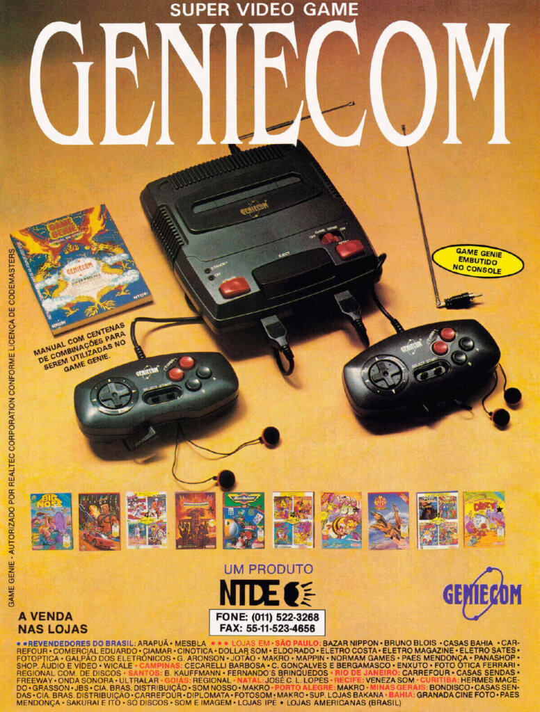 Propaganda Geniecom - GamePower 08 - 1993