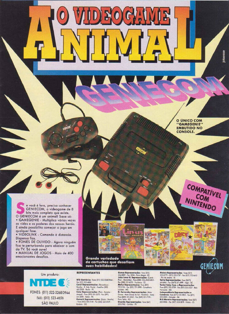 Propaganda Geniecom - GamePower 14 - 1993