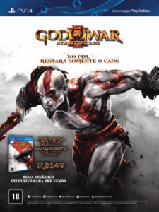 Propaganda God of War 3 Remasterizado - EGW 162 - 2015