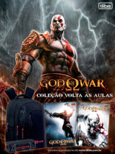 Propaganda God of War (Tilibra) - Revista PlayStation 215 - 2016