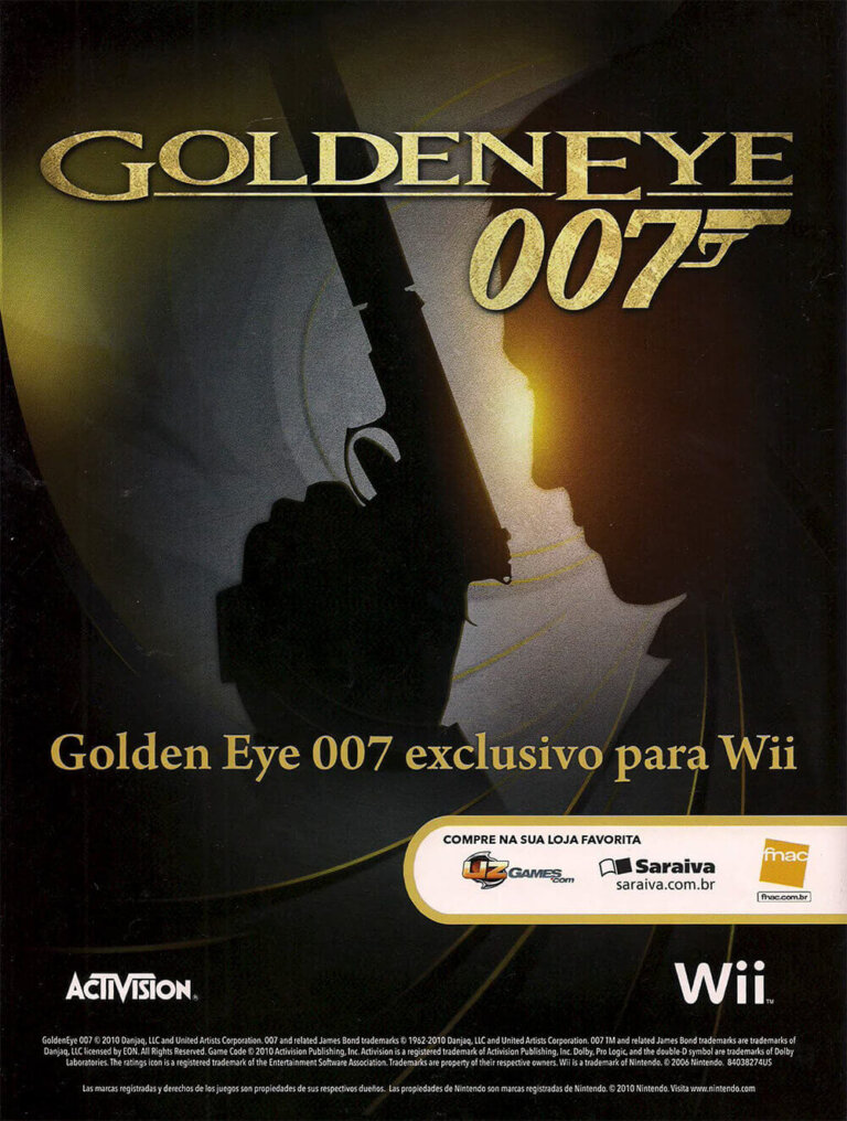 Propaganda Golden Eye 007 - Nintendo World 140 - 2010