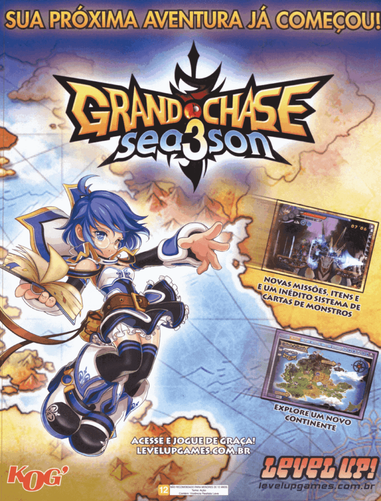 Propaganda Grand Chase Season 3 - Revista do DVD-Rom 180 - 2010