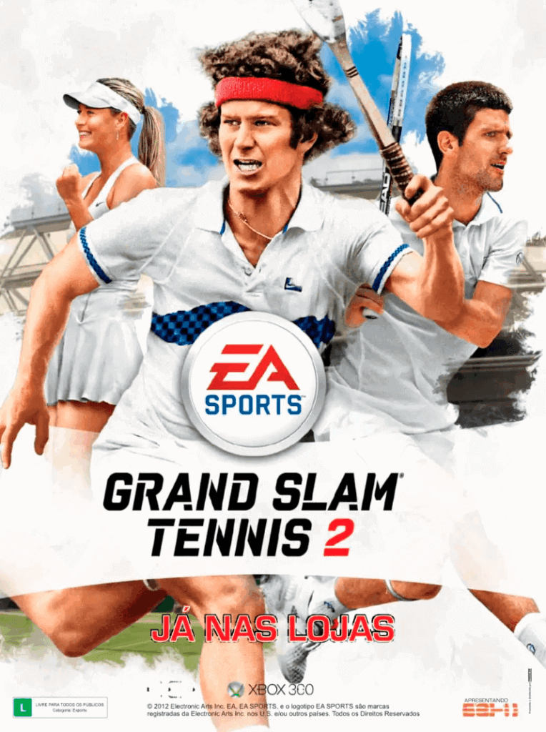 Propaganda Grand Slam Tennis 2 - Revista FIFA Street - 2012