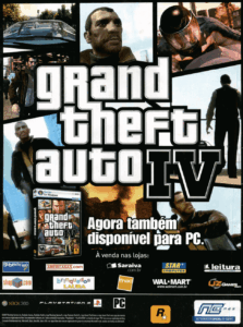 Propaganda Grand Theft Auto IV - FullGames 85 - 2008
